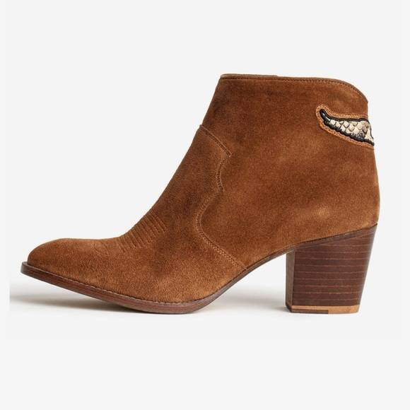 ZADIG & VOLTAIRE
Molly Suède Ankle Boots - Picture 2 of 9